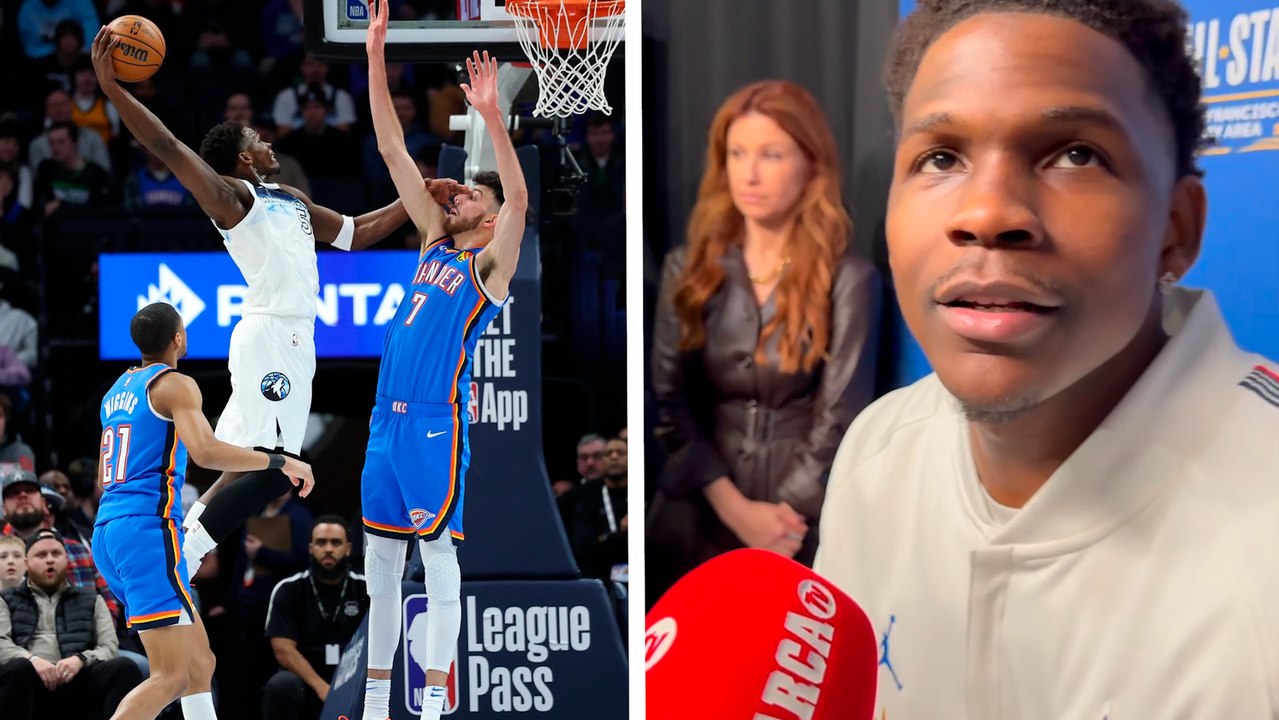 All-Star NBA : Anthony Edwards revela si tiene planeado participar en un Dunk Contest