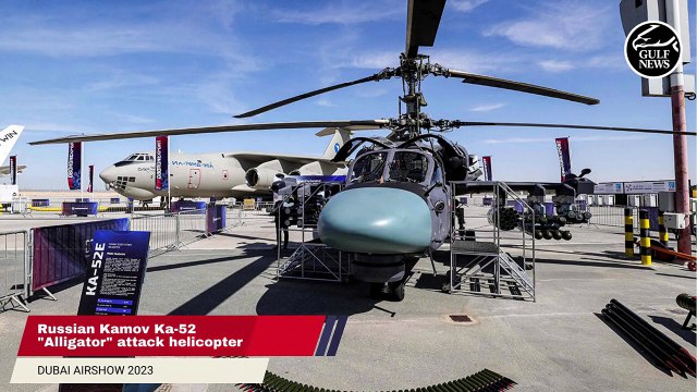 Watch the planes on display at Dubai Airshow 2023