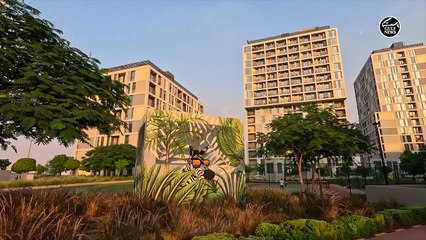 Inside Midtown community in Dubai