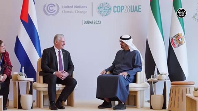 UAE and Cuban Presidents discuss cooperation and witness exchange of agreements