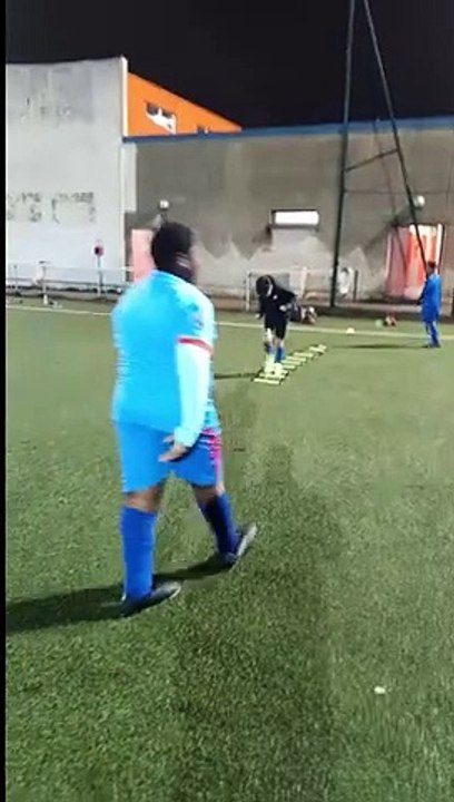 Entraînement U12 et U11.