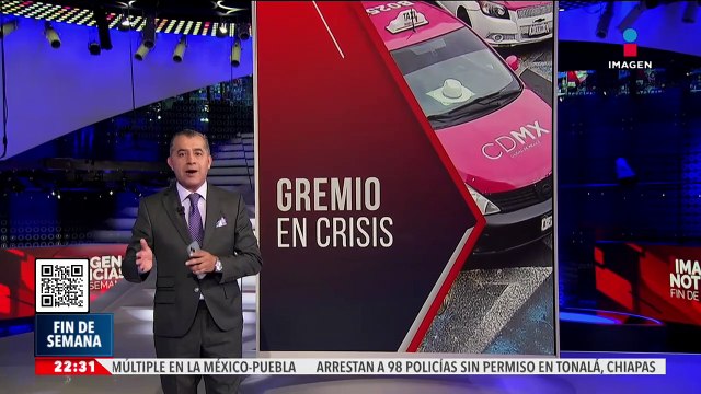 Taxistas de la CDMX enfrentan crisis por los taxis de apps como Uber y DiDi