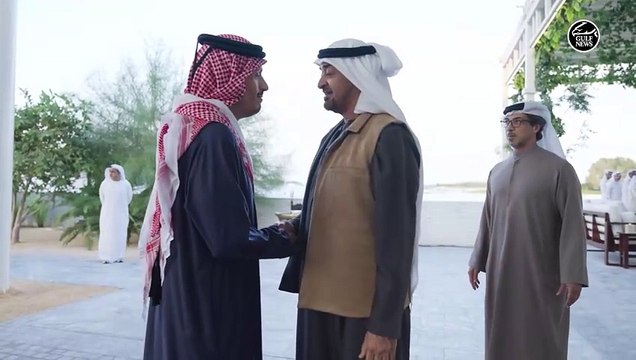 UAE President receives Prime Minister of Qatar in Abu Dhabi