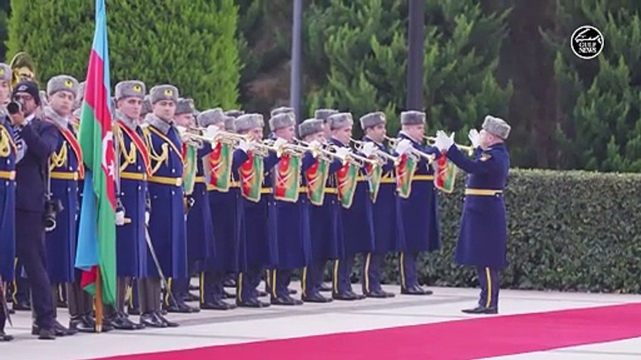 UAE President attends official reception hosted by the President of Azerbaijan