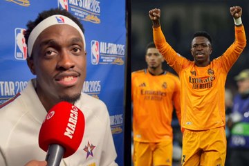 Pascal Siakam shows love for Real Madrid and shares a prediction for the game vs. Manchester City
