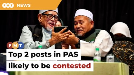 Top 2 posts in PAS likely to be contested, says source