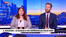 L'édito de Thomas Bonnet : «E. Macron : le risque d'un référendum pour rien»