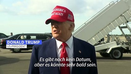 Trump: Treffen mit Putin könnte "sehr bald" stattfinden