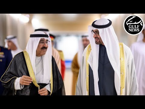 UAE President Sheikh Mohamed receives Emir of Kuwait in Abu Dhabi