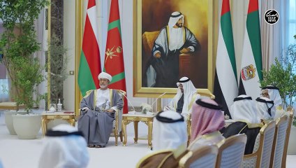 UAE President receives Sultan of Oman on state visit