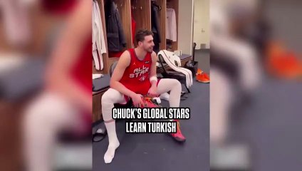 Alperen Şengün'den takıma Türkçe dersleri