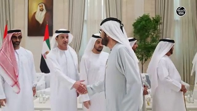 UAE President Sheikh Mohamed attends Al Nahyan weddings