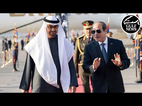 UAE President Sheikh Mohamed arrives in Cairo at start of Egypt visit