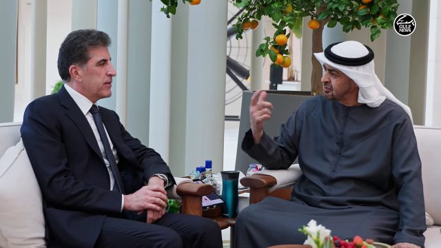 UAE President Sheikh Mohamed receives President of Iraq's Kurdistan Region