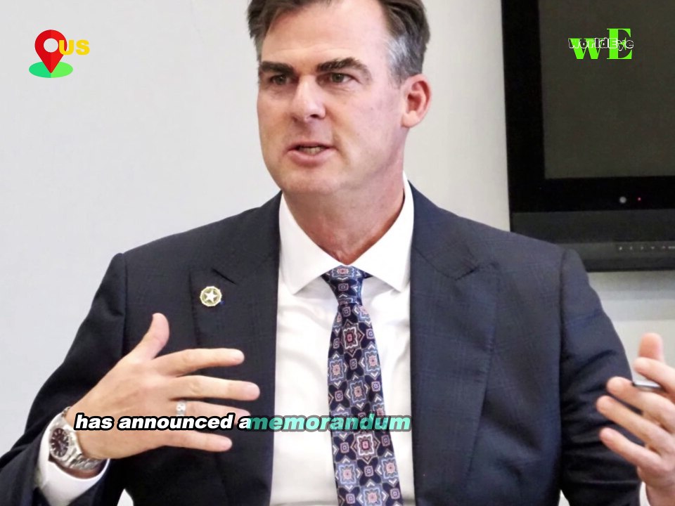 Oklahoma Gov. Kevin Stitt DHS Agreement for State Troopers Enforce Immigration Laws ICE - WorldEye