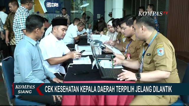 [FULL] Pantauan Terkini Hari Kedua Cek Kesehatan Kepala Daerah di Kemendagri Jelang Pelantikan