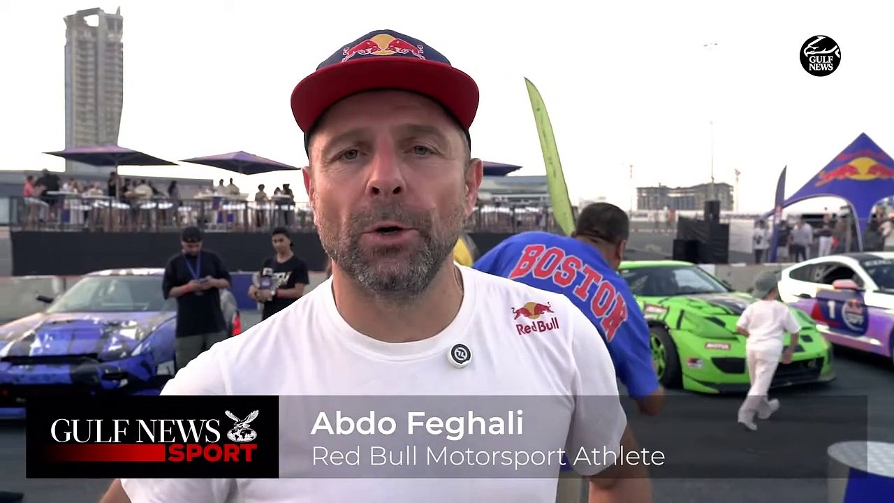 Drifting Maneuvers at Dubai Autodrome