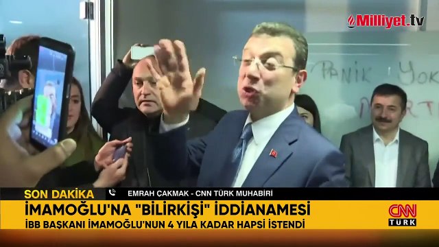 Ekrem İmamoğlu hakkında 4 yıla kadar hapis istemi