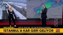 Aşırı soğuklar tüm yurtta geri dönüyor! İstanbul’da önce yağmur sonra kar