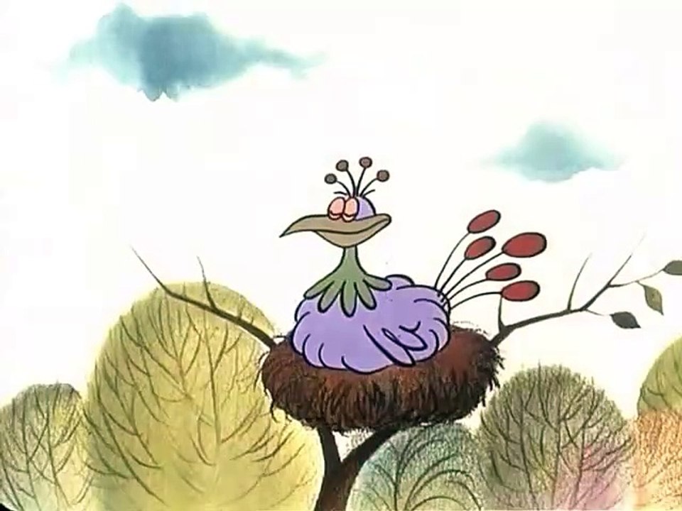 Čudna Ptica - Borivoj Dovniković  (Strange Bird) (Zagreb Film, 1969)