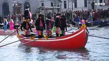 La Festa sull'acqua ha aperto il Carnevale 2025 di Venezia