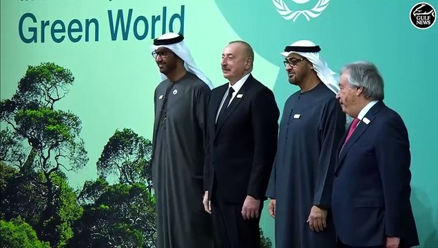 UAE President attends COP29 World Leaders Climate Action Summit in Azerbaijan