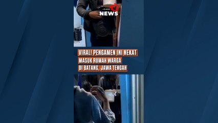 Viral! Pengamen Ini Nekat Masuk Rumah Tetangga di Batang Jawa Tengah