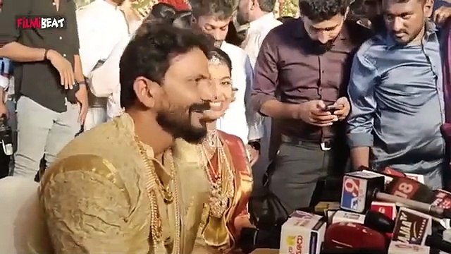 Daali weds Dhanyata : Pushpa Vilan Jaali Reddy Marriage Videos | FIlmibeat Telugu