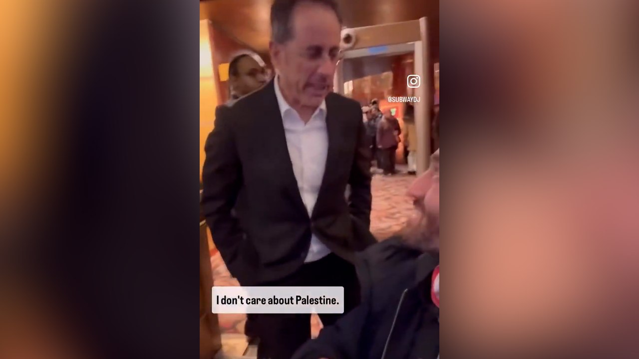 ABD'li komedyen Jerry Seinfeld: Filistin'i umursamıyorum