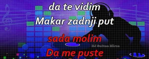 Esmeralda - Muharem Serbezovski (uživo karaoke)
