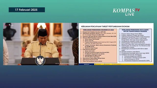 Hasil Kebijakan Pertumbuhan Ekonomi, Presiden Prabowo: Pencairan THR di Bulan Maret 2025