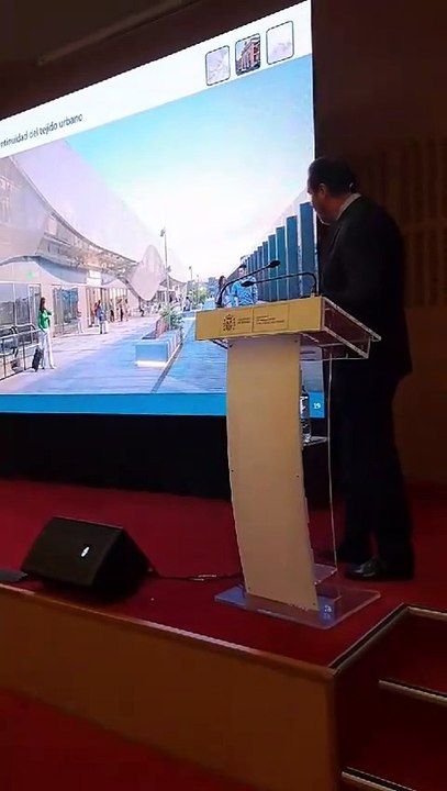 Presentación de la nueva estación de trenes.
