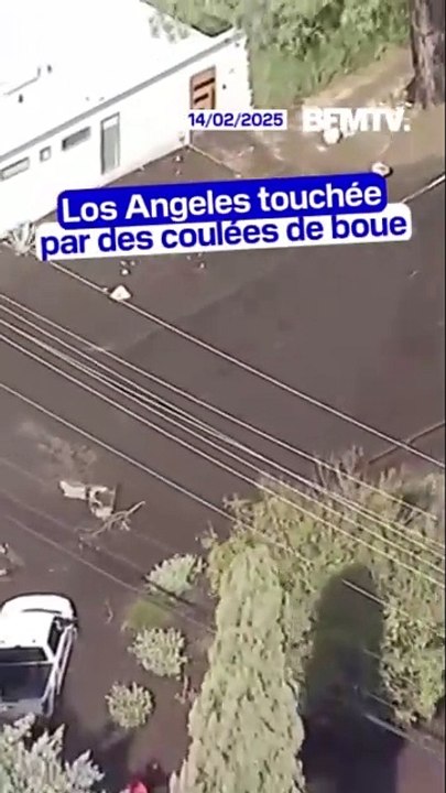 Los Angeles touchée par des coulées de boue