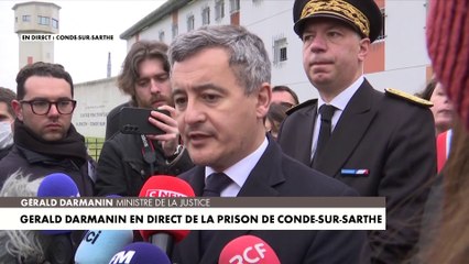Gérald Darmanin réagit aux massages offerts aux détenus à la maison d'arrêt de Seysses