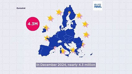 How many non-EU citizens were under temporary protection at the end of 2024?