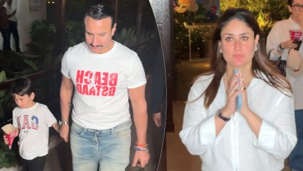 Saif Ali Khan And Kareena Kapoor Step Out Separately After Celebrating Randhir Kapoor’s Birthday