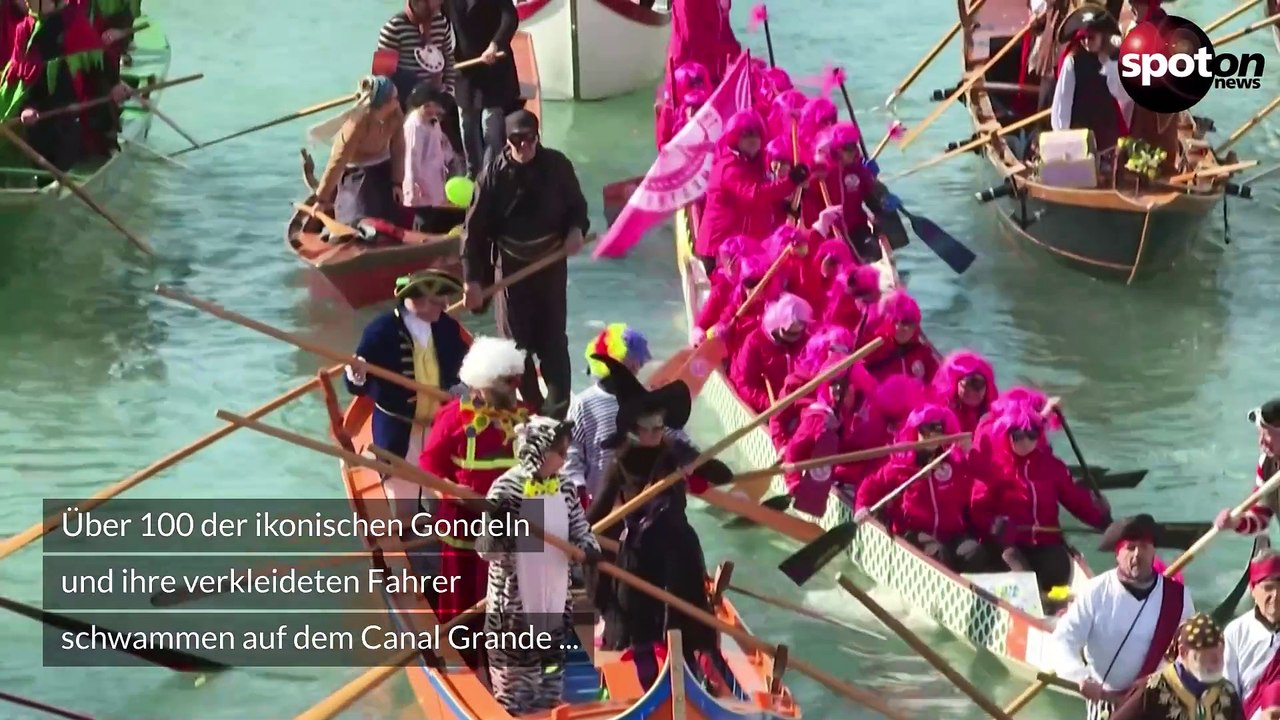 Parade zum Karneval: In Venedig sind die Ratten los