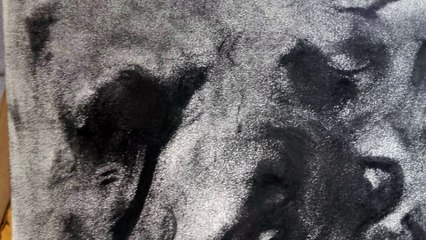 IN FINGERS PAITINGS BLACK WHITE