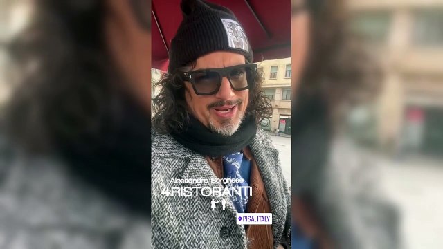 Alessandro Borghese a Pisa per 4 Ristoranti: la dedica dello chef alla città