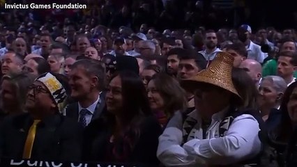 Prince Harry on verge of tears as Justin Trudeau praises Invictus Games legacy