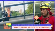 scz informe de Bomberos sobre caída de persona de un edificio