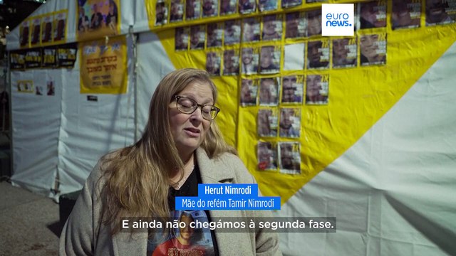 Familiares de reféns com sentimentos mistos de tristeza e alegria antes da próxima libertação