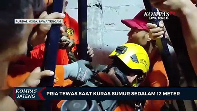 Pria Tewas Saat Kuras Sumur Sedalam 12 Meter