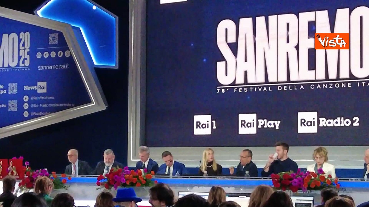 Conti: Divertente che Tony Effe abbia detto che avrei dovuto cantare io per lui mi sono esercitato