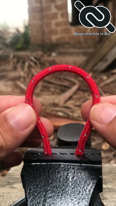 Incredible rope skill #knotshort