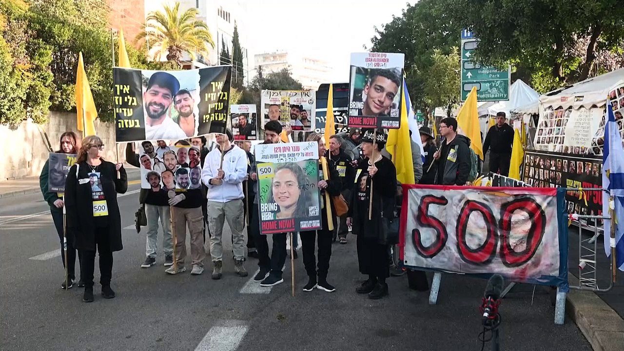 A triste marca de 500 dias de cativeiro