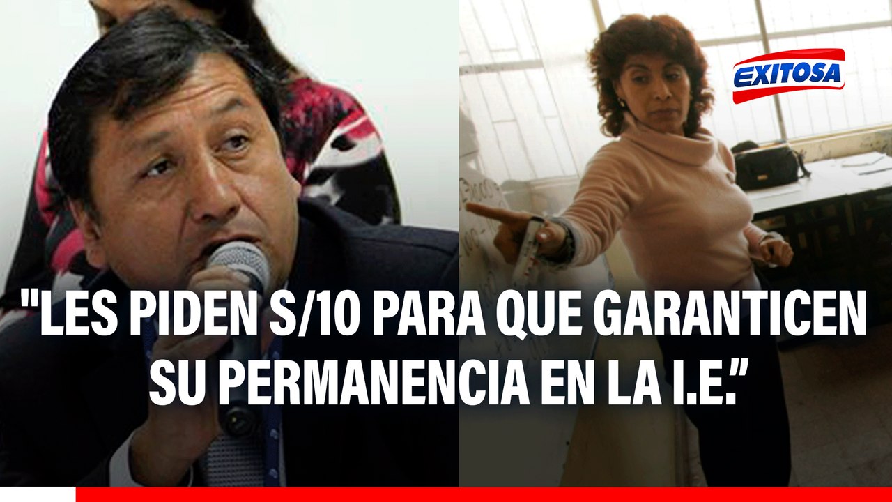 Docentes en La Libertad, Callao y Ventanilla son víctimas de extorsión, denuncia Sutep: "Les piden S/5"