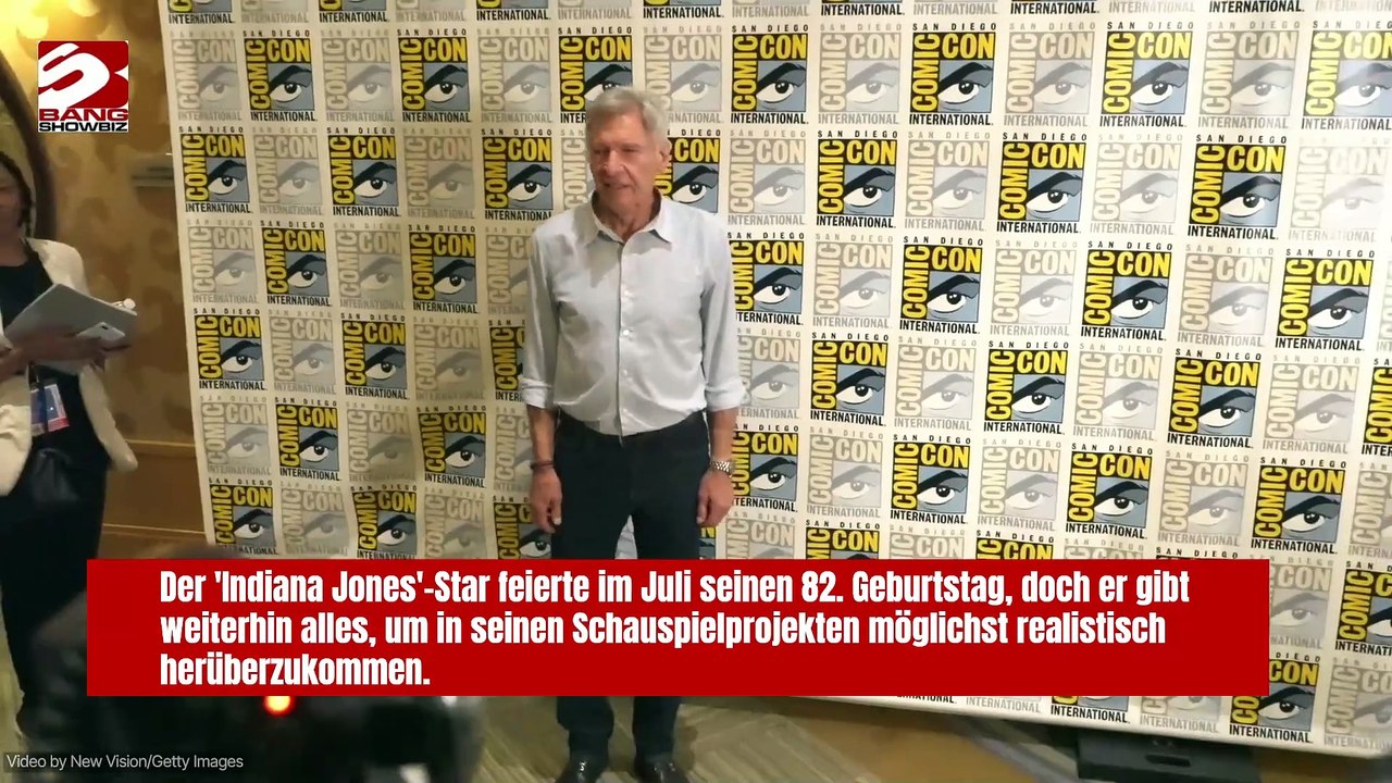 Harrison Ford: Er wollte unbedingt oben ohne auftreten