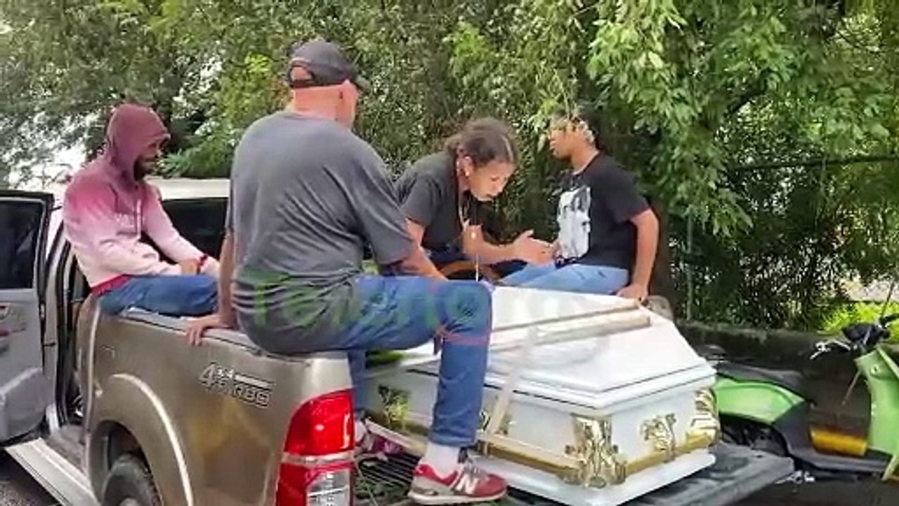 Entre llantos, música y dolor dan el último adiós «Davisito» ultimado a tiros en SFM