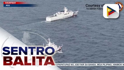 Isang barko ng China Coast Guard, nagawang maitaboy ng BRP Bagacay palayo sa coastline ng Zambales